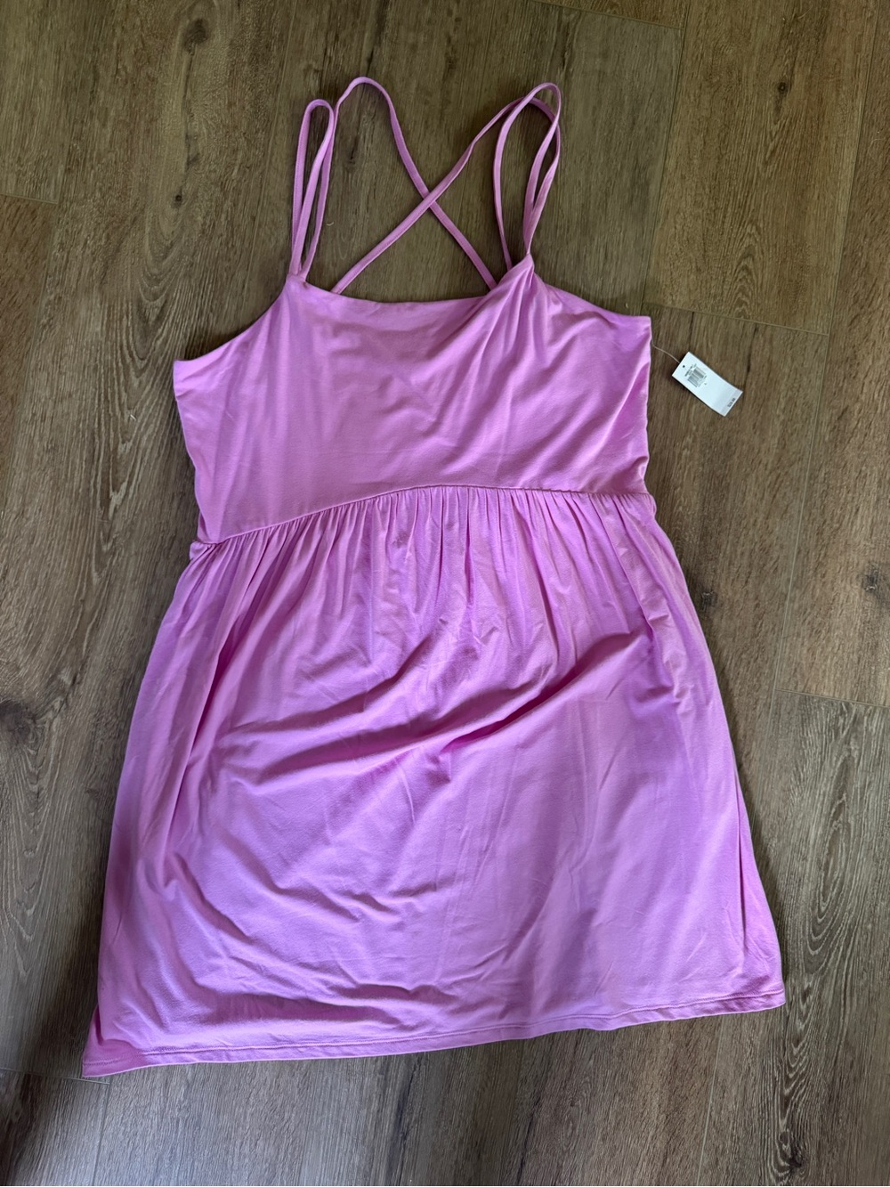 Old Navy Pink Strappy Mini Dress